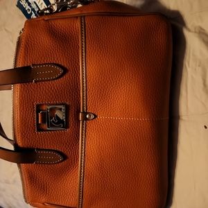 Dooney and Burke purse orange